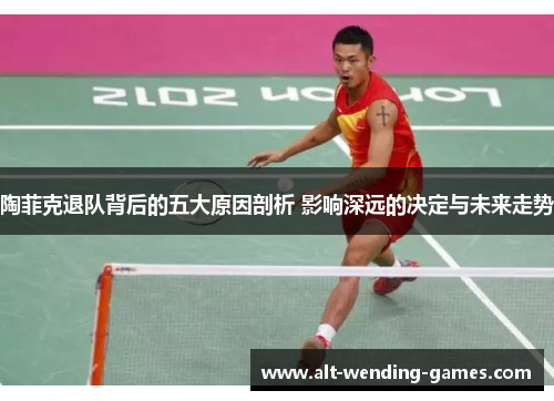陶菲克退队背后的五大原因剖析 影响深远的决定与未来走势 陶菲克退队背后的五大原因剖析 影响深远的决定与未来走势